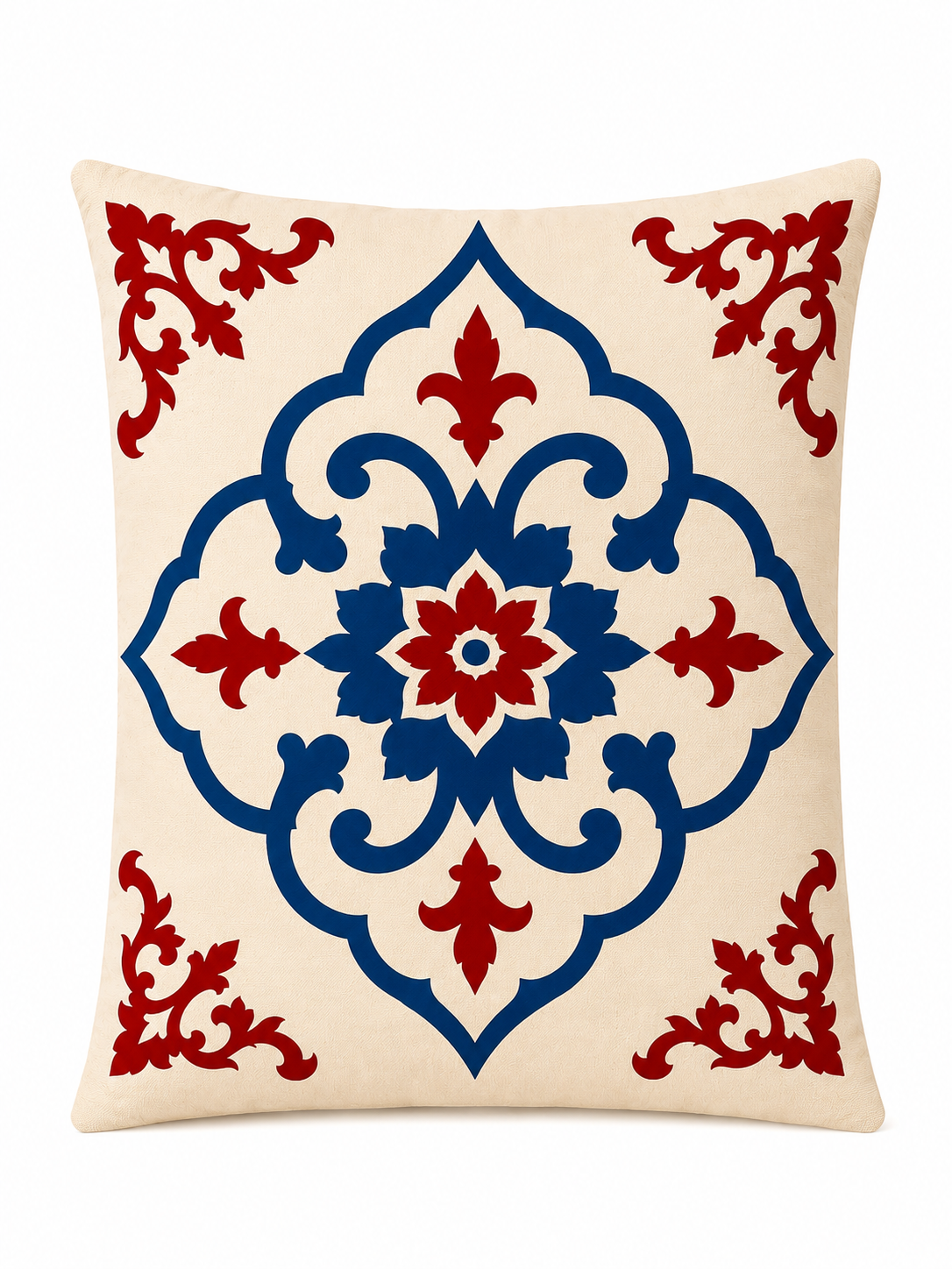 Selene 4’lü Dekoratif Kırlent Kılıfı ve Runner Seti 43x43 cm – Salon ve Masa Takımı