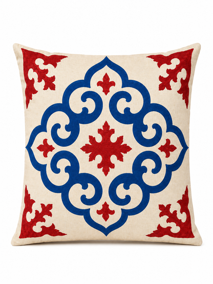 Selene 4’lü Dekoratif Kırlent Kılıfı ve Runner Seti 43x43 cm – Salon ve Masa Takımı