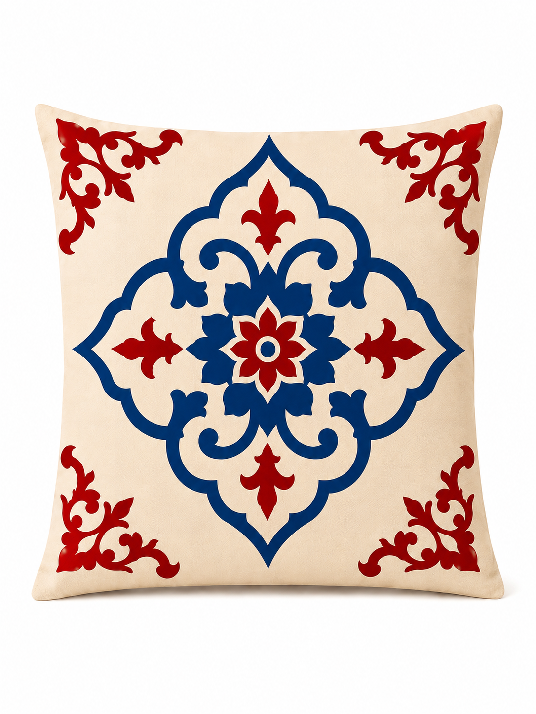 Selene 4’lü Dekoratif Kırlent Kılıfı ve Runner Seti 43x43 cm – Salon ve Masa Takımı